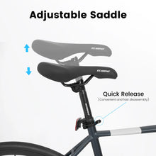 Load image into Gallery viewer, POVANLI 700C Road Bike for Men Women, 16 - Speed Outdoor Bike Disc Brakes, Racing Bike Light Weight Aluminum Frame, City Commuting Road Bicycle L Size, Adults Ages 14+, Gift(Dark Blue)