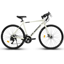 Load image into Gallery viewer, POVANLI 700C Road Bike for Men Women, 16 - Speed Outdoor Bike Disc Brakes, Racing Bike Light Weight Aluminum Frame, City Commuting Road Bicycle L Size, Adults Ages 14+, Gift(Dark Blue)