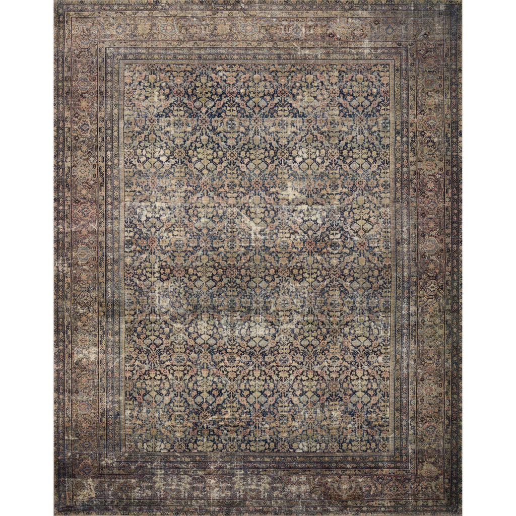 Amber Lewis x Loloi Morgan MOG-03 8'3" x 11'3" Area Rug - Denim