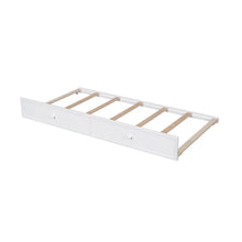 Load image into Gallery viewer, AECOJOY Twin-Over-Full Bunk Bed with Twin size Trundle, Storage and Guard Rail for Bedroom, Espresso