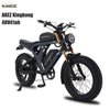 Peak 3000W AKEZ Kingkong 1500W Electric Bike, 31MPH Electric Dirt Bike for Adults, 48V41A Dual Removable Battery Mountain Ebike, 20'' Fat Tire Ebike, 7speed, Hydraulic Brake