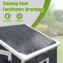 Load image into Gallery viewer, Enyopro 306gal Outdoor Storage Shed, Horizontal Resin Shed, Resistant Tool Plastic Shed for Storage of Bike/Garbage Cans/Garden Tools/Lawn Mowers