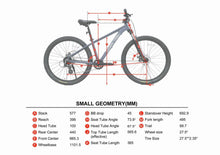 Load image into Gallery viewer, 27.5" Ozark Trail M.2 Ridge Mountain Bike, Medium Frame, Fits Riders 5'3" - 5'8", Blue, Adult, Unisex