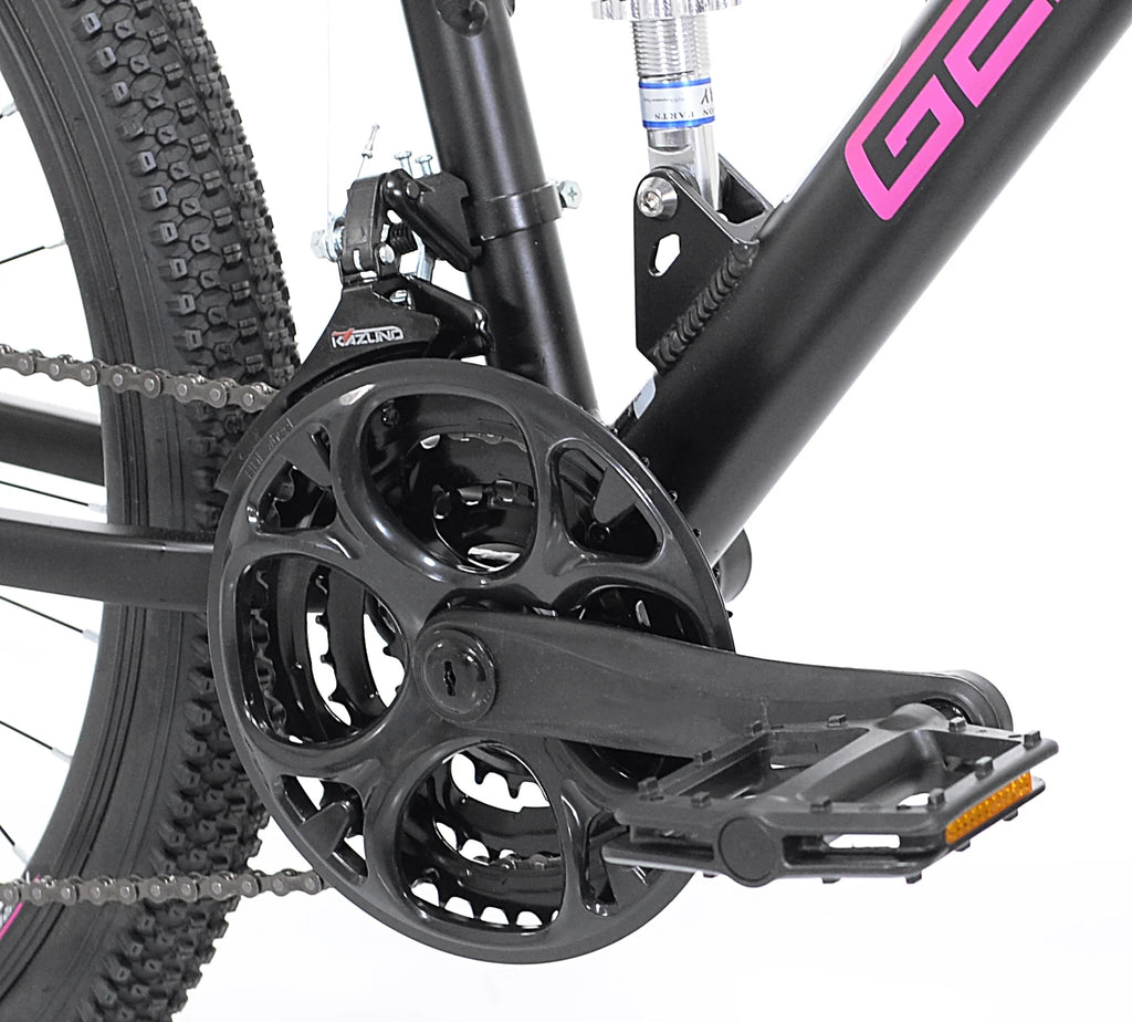 Genesis 26 In. Maeve Women'S Mountain Bike, Black and Pink