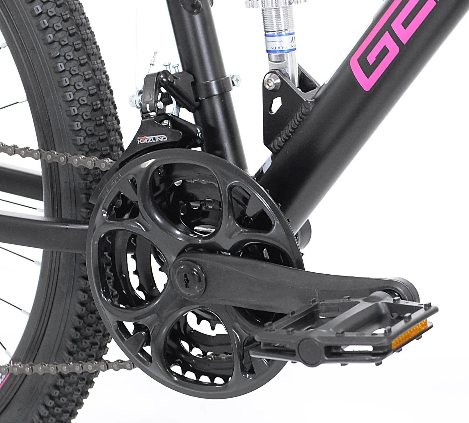 Genesis 26 In. Maeve Women'S Mountain Bike, Black and Pink