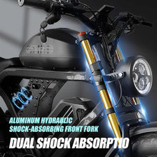 Load image into Gallery viewer, Peak 3000W AKEZ Kingkong 1500W Electric Bike, 31MPH Electric Dirt Bike for Adults, 48V41A Dual Removable Battery Mountain Ebike, 20'' Fat Tire Ebike, 7speed, Hydraulic Brake