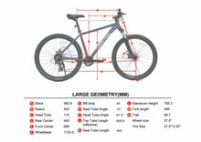 Load image into Gallery viewer, 27.5" Ozark Trail M.2 Ridge Mountain Bike, Medium Frame, Fits Riders 5'3" - 5'8", Blue, Adult, Unisex