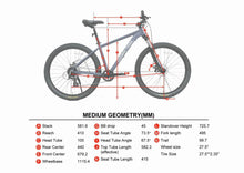 Load image into Gallery viewer, 27.5" Ozark Trail M.2 Ridge Mountain Bike, Medium Frame, Fits Riders 5'3" - 5'8", Blue, Adult, Unisex